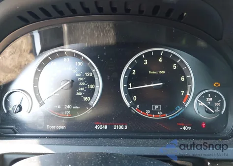 2012 BMW 750I xDrive из США, поврежденный, VIN WBAKC6C56CC395943